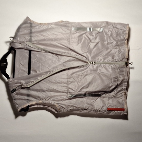 Prada Light Gray Vest 44 Flawed - Picture 1 of 16